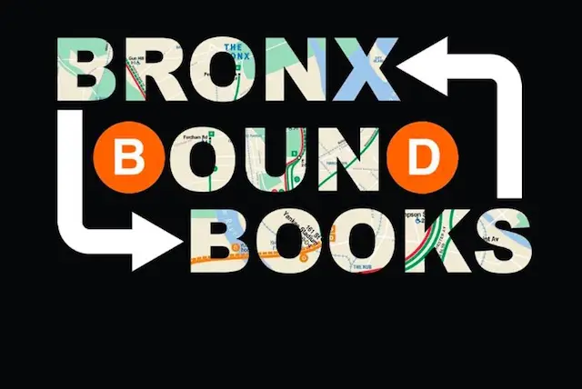 The logo for Bronx Bound Books, a forthcoming mobile bookstore.